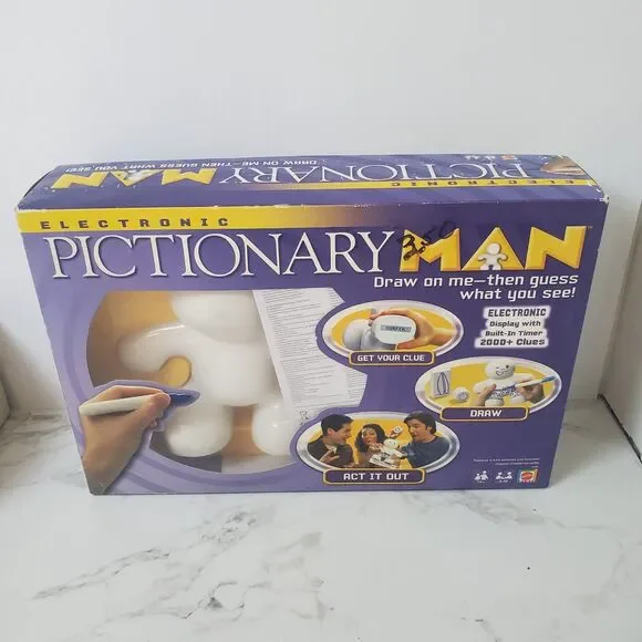 Electronic Pictionary MAN Game - GUC In Box