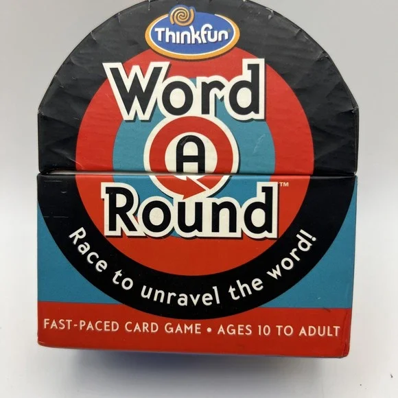 Word A Round: Race To Unravel The Word! Fast-Paced Card Game - Thinkfun 2012‎