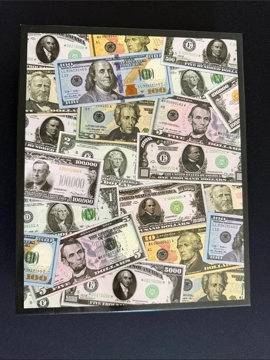 Kids Money-Themed Jigsaw Puzzle - Multicolor