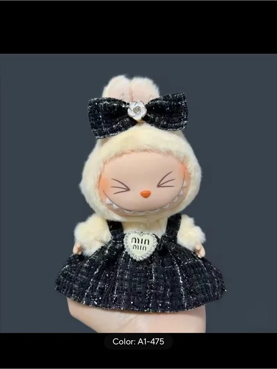No Doll!! Only Labubu Dress!!