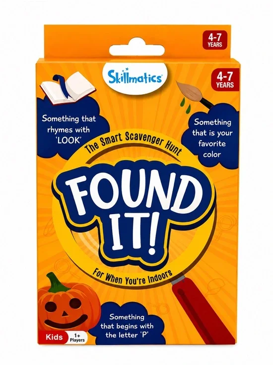 Found It! Kids Scavenger Hunt Game - Orange