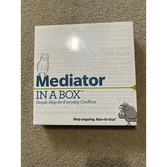 Mediator In A Box Conflict Resolution Game NEW Sealed 2012 Simple Help