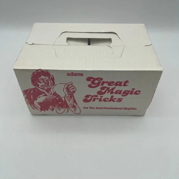 Vintage Disney Adams Great Magic Tricks Set EZ-8 Semi-Pro Factory Sealed‎