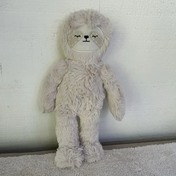 Slumberkins Sloth Plush Tan Beige 13