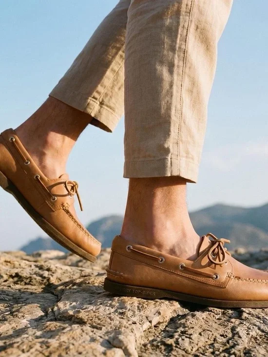 Sperry Top-Sider Authentic Original 2-Eye Leather Boat Shoes