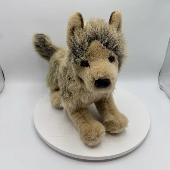 Douglas Cuddle Toys‎ Tyson Wolf Plush #1836 2012 Stuffed Animal Retired 14