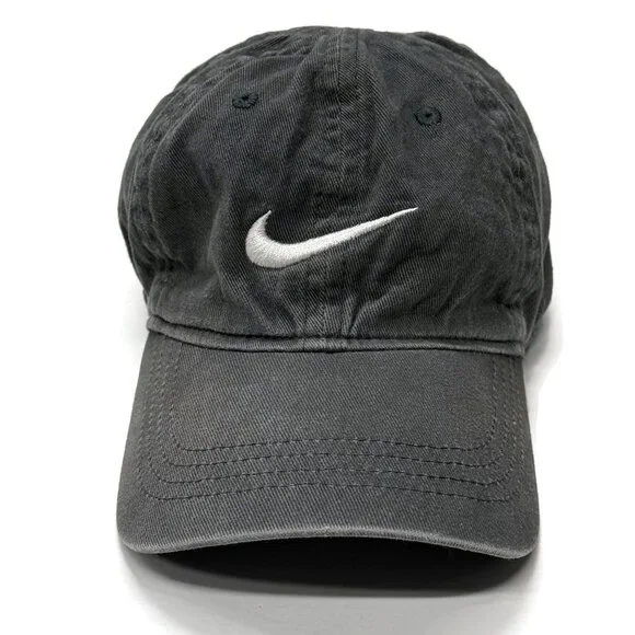 Nike Toddler Big‎ Center Swoosh Adjustable Cap Hat Gray Adjustable