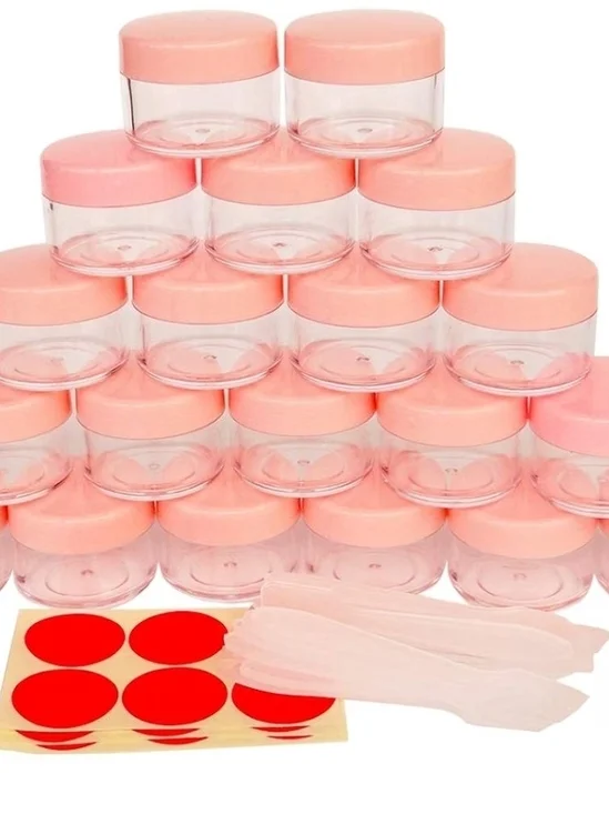 20 Cosmetic Travel size Jars | 15ml