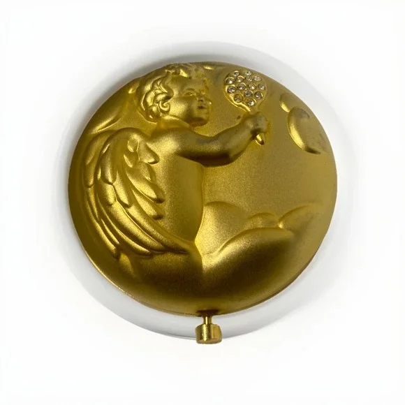 October Estee Lauder Lucidity‎ Crystal Angel Cherub Compact