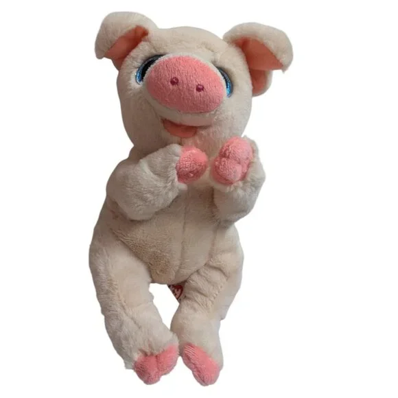 Ty Beanie Bellies Penelope the Pink Pig blue eyes no org ear tag‎ 10 inch toy