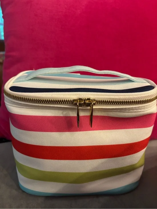 kate spade Multicolor Striped Cosmetic Pouch
