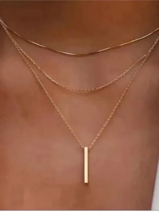 New! Gold Necklace Stack Set (1066) NWOT