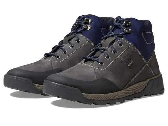Josef Seibel Raymond 54 Men's boot Waterproof 10.5 US 44EU Nubuck Grey Blue