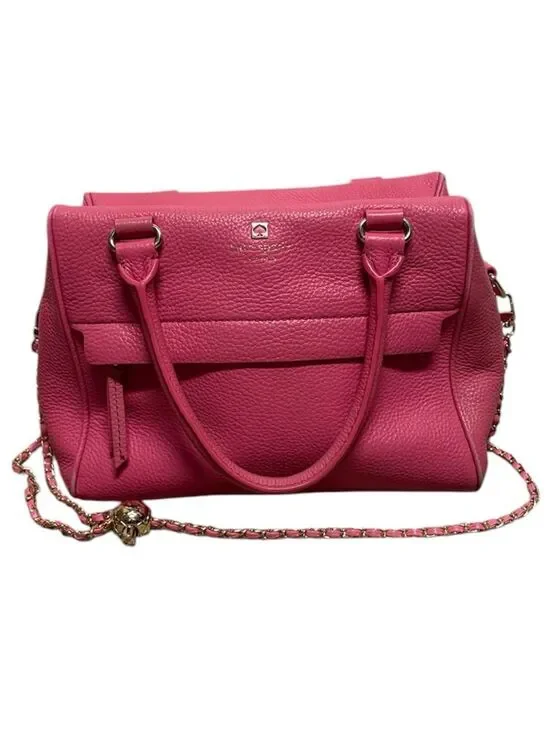 Kate Spade New York Hadlen Grant Park pink vintage crossbody 2 way purse bag EUC