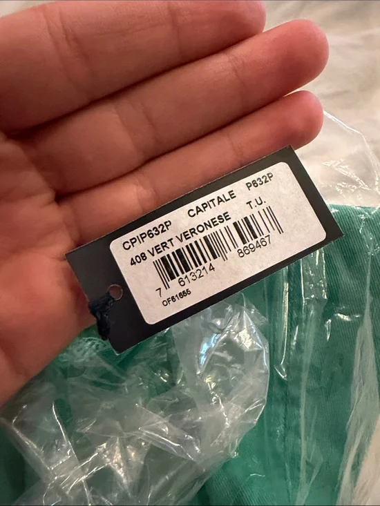 Vilebrequin Teal Green Cap with Tag