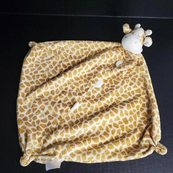 Angel Dear‎ Giraffe Brown Tan Security Blanket 12