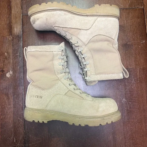 Bates Combat Boots Men 8 USMC Weather GORE-TEX Waterproof Tactical Temperature