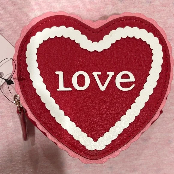 Lauren Conrad heart cake coin pouch