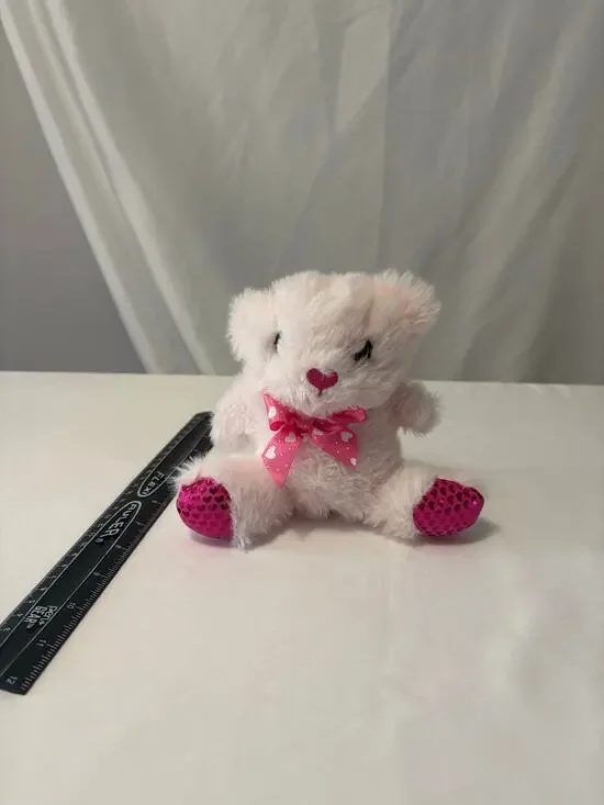 Greenbrier International Pink Plush Teddy Bear 6