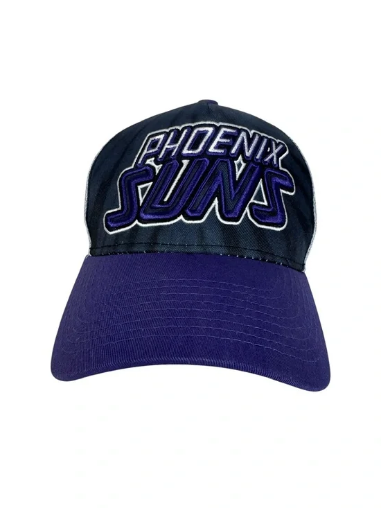 Phoenix Suns Youth NBA Mesh Snapback Hat Purple Black