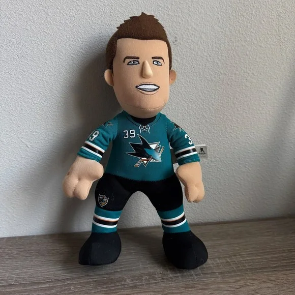 Bleacher Creatures Logan Couture San Jose Sharks NHL Plush Figure 10