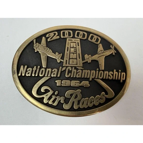 Reno 2000 Air Races‎ National Championship Limited Edition Belt Buckle #2 Nevada