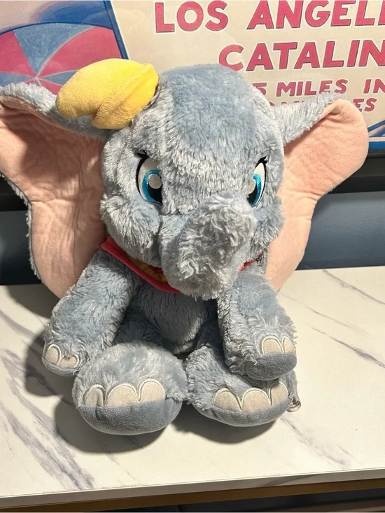 Disney Parks Dumbo the Elephant Little Big Feet Plush Stuffed Animal