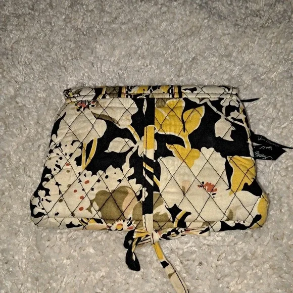 Vera Bradley Hanging‎ Travel Organizer Cosmetic Bag Floral Print Tie Closure