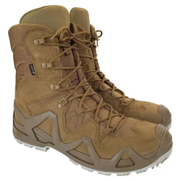 Lowa ZEPHYR MK2 GTX HI Boots 13 Brown GORE-TEX Combat Leather Cordura Lace Up