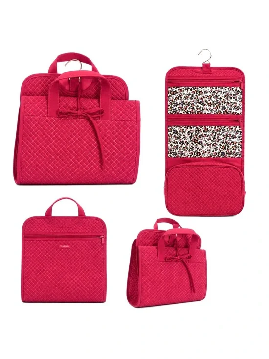 Vera Bradley, Maggenta travel case Quilted Women's Bag EUC