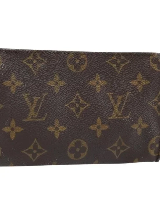 LOUIS VUITTON Monogram Bucket PM Accessory Pouch LV Auth LNZ060