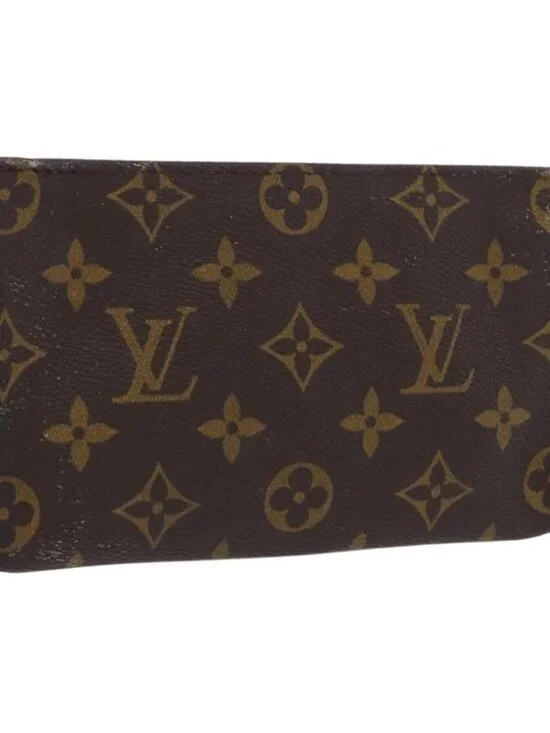 LOUIS VUITTON Monogram Bucket PM Accessory Pouch LV Auth 172498