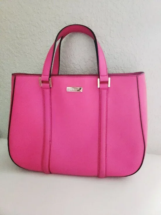 Euc Kate Spade NY Pink Leather Shoulder Bag Purse