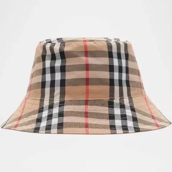 Burberry Kids Check Bucket Hat