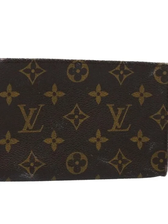 LOUIS VUITTON Monogram Bucket PM Accessory Pouch LV Auth am5497
