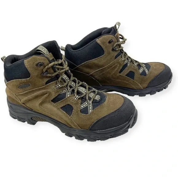 Wolverine Brighton Leather Steel Toe Mid Hiking Boot Brown 11