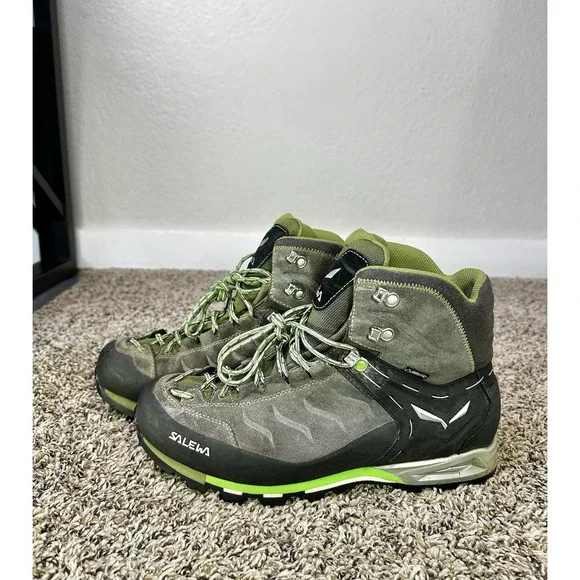 Salewa Mountain Trainer 2 Mid Gore-Tex Hiking Boots Men's Size 10 Trail Outdoor