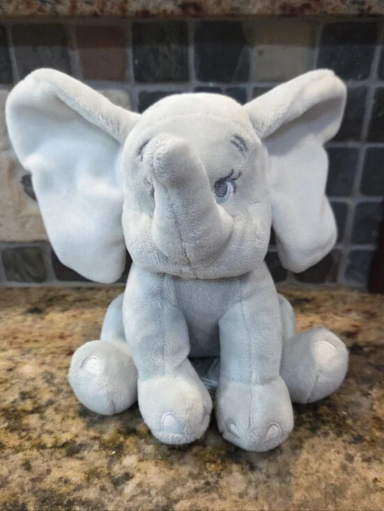 Disney Baby Plush Dumbo Gray Elephant 6