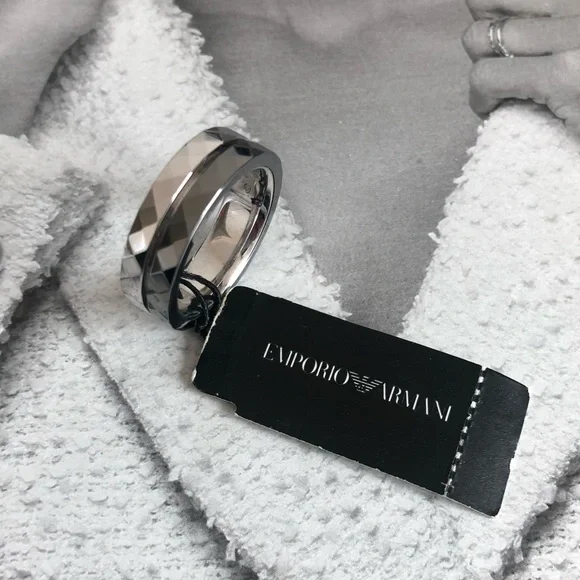 Emporio Armani Sterling Silver Ring