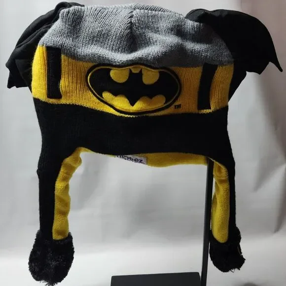 Batman Flipeez Winter Hat with Ear Flaps