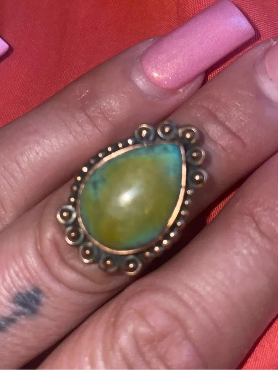 Womens new adjustable copper ring
