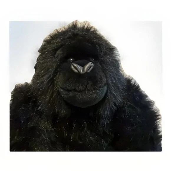 San Diego Zoo's Gorilla Plush Stuffed Animal - Wild 12.5” Realistic