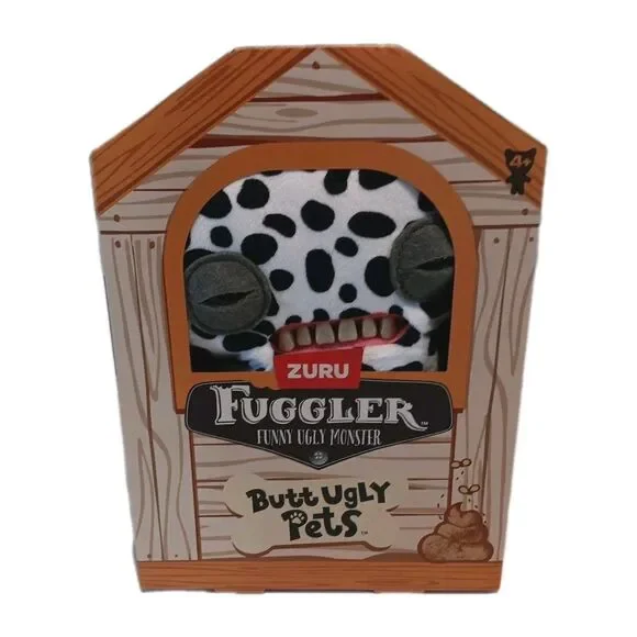 FUGGLER- Funny Ugly Monster Butt Ugly Pets-Annoyed Spotted Alien Dalmaion- NEW