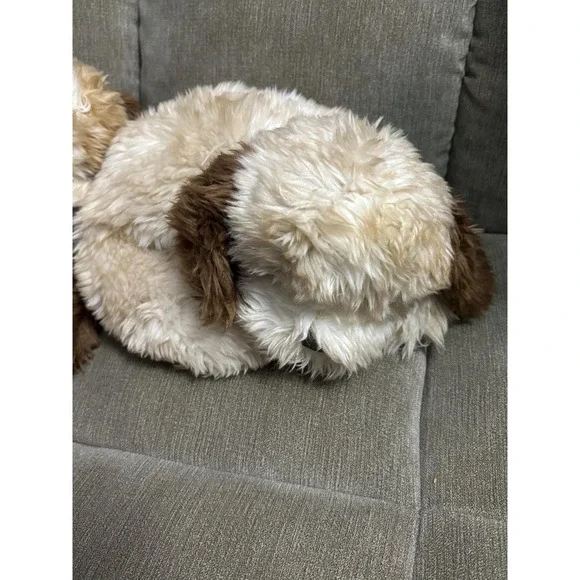Tan dog unbranded vintage sleeping puppy