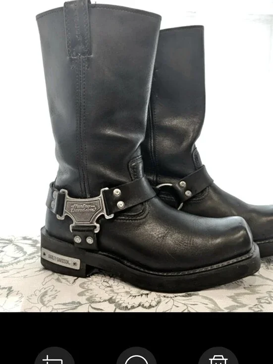 Vintage STYLE - SIZE 10 New - Harley-Davidson Boots