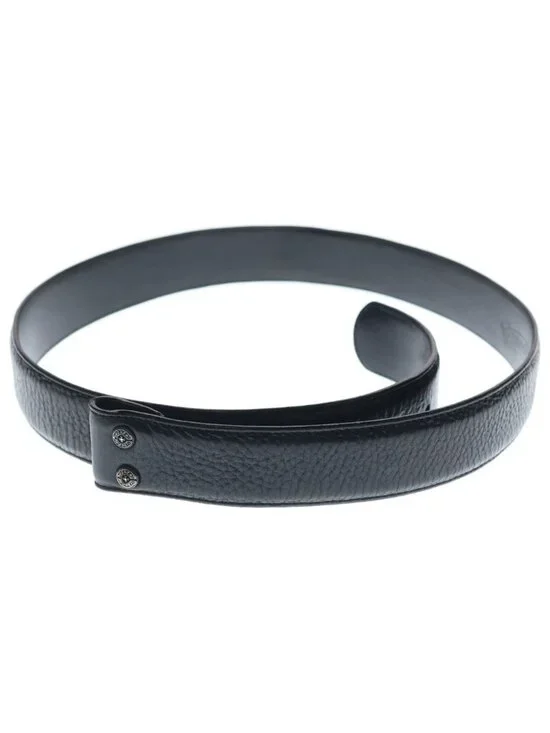 Chrome Hearts 1.5 Strap Scroll Level Roulis Betts Leather Belt