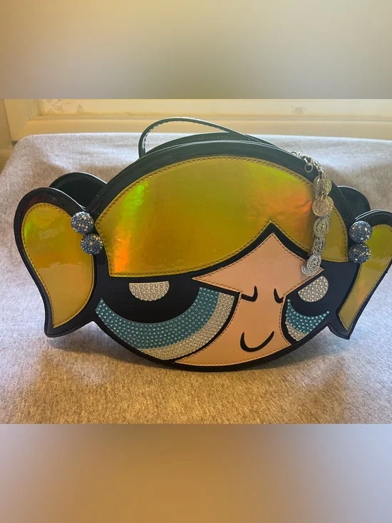 Dolls Kill Bubbles POWERPUFF GIRLS I’ll Show Them Makeup Bag Rare