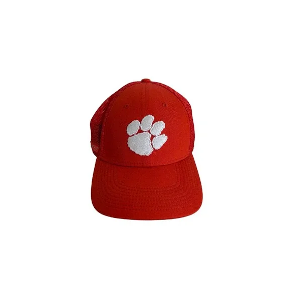 Nike Clemson Tigers Hat Dri-FIT Legacy91‎ Cap Kids Orange White Paw