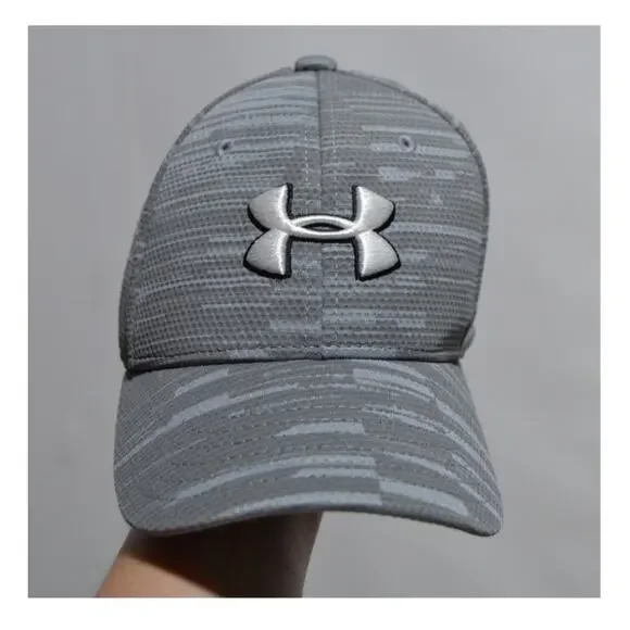 Under Armour Youth Blistering 3.0 Fitted Hat Gray Size XS/S