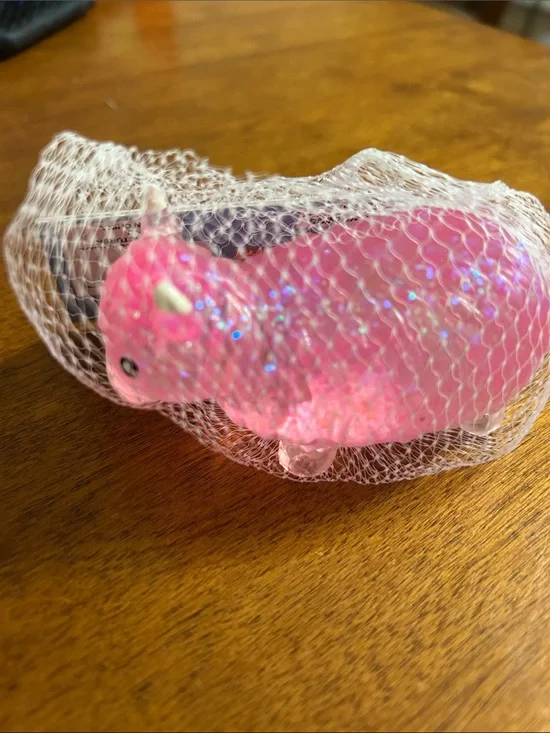 Sparkling Pink Cow Squishy